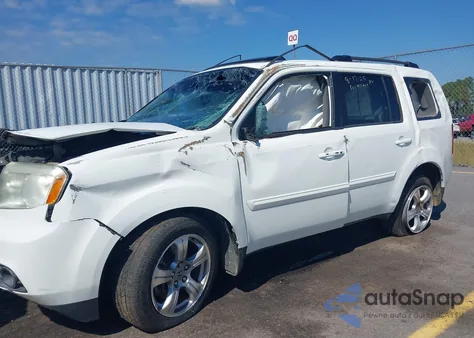2012 Honda Pilot Ex-L из США, поврежденный, VIN 5FNYF3H53CB014709